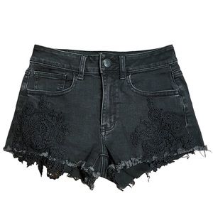 American Eagle Outfitters Black Shorts